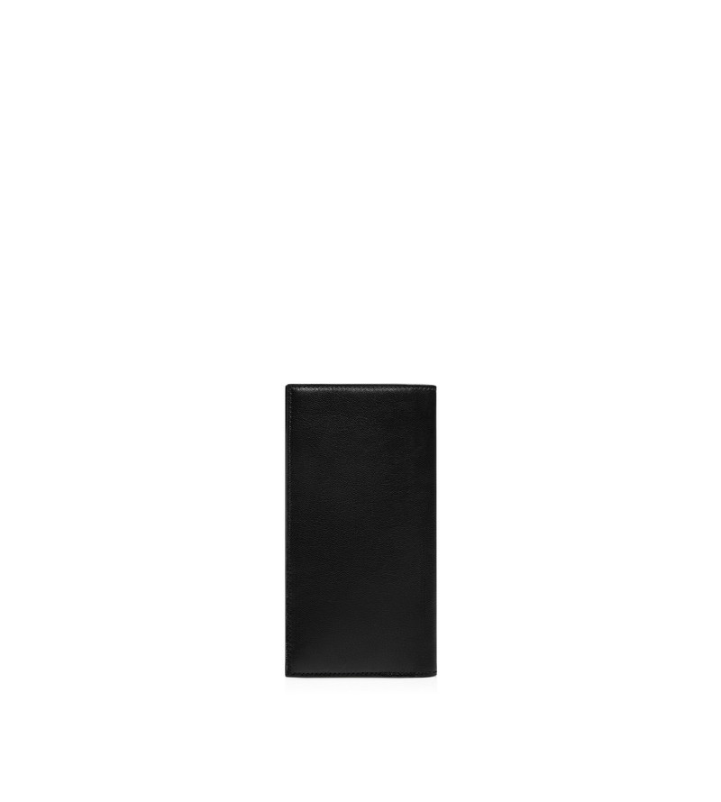 SUPPLE GRAIN LEATHER VERTICAL WALLET 3