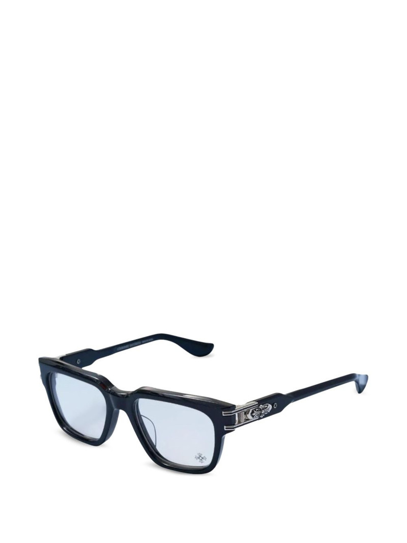 Bulge square-frame glasses 1