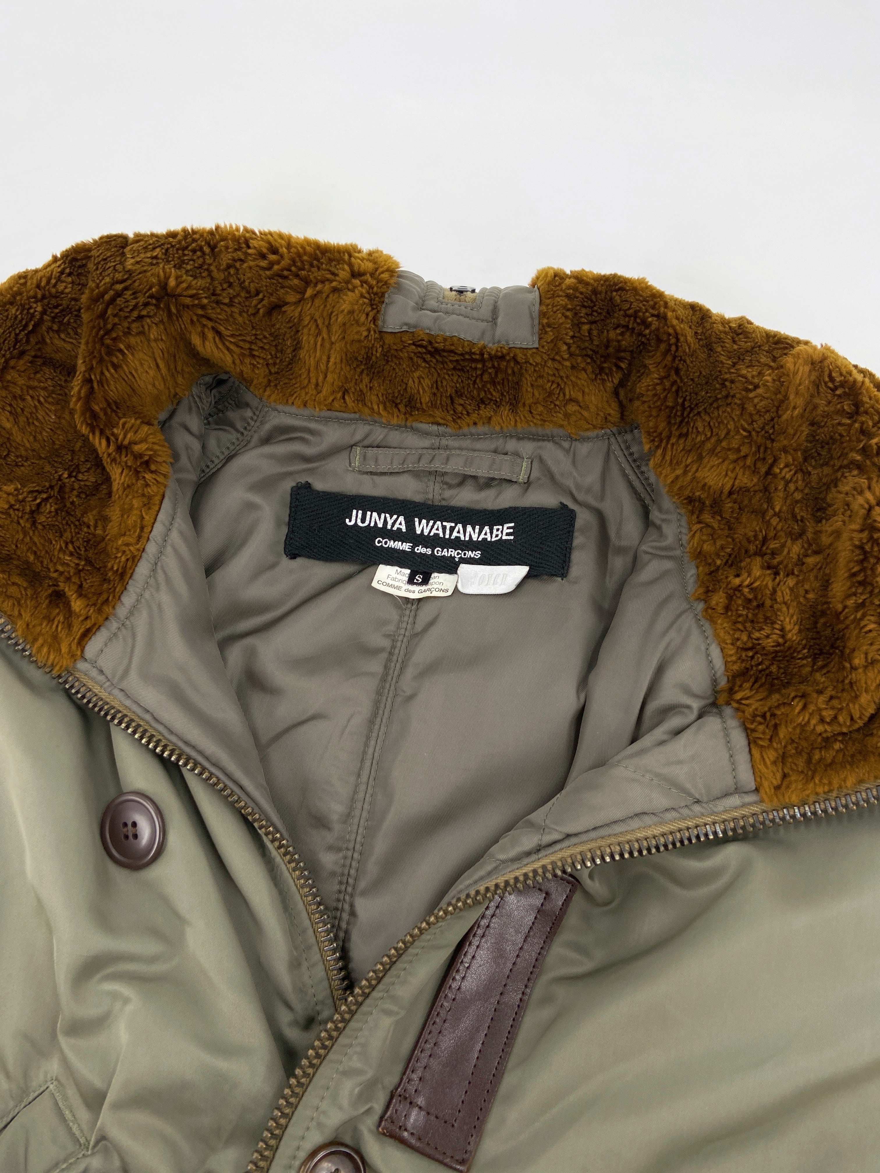 Junya Watanabe Fall 2006 Grail N-3B Oversized Military Parka Coat S - 14