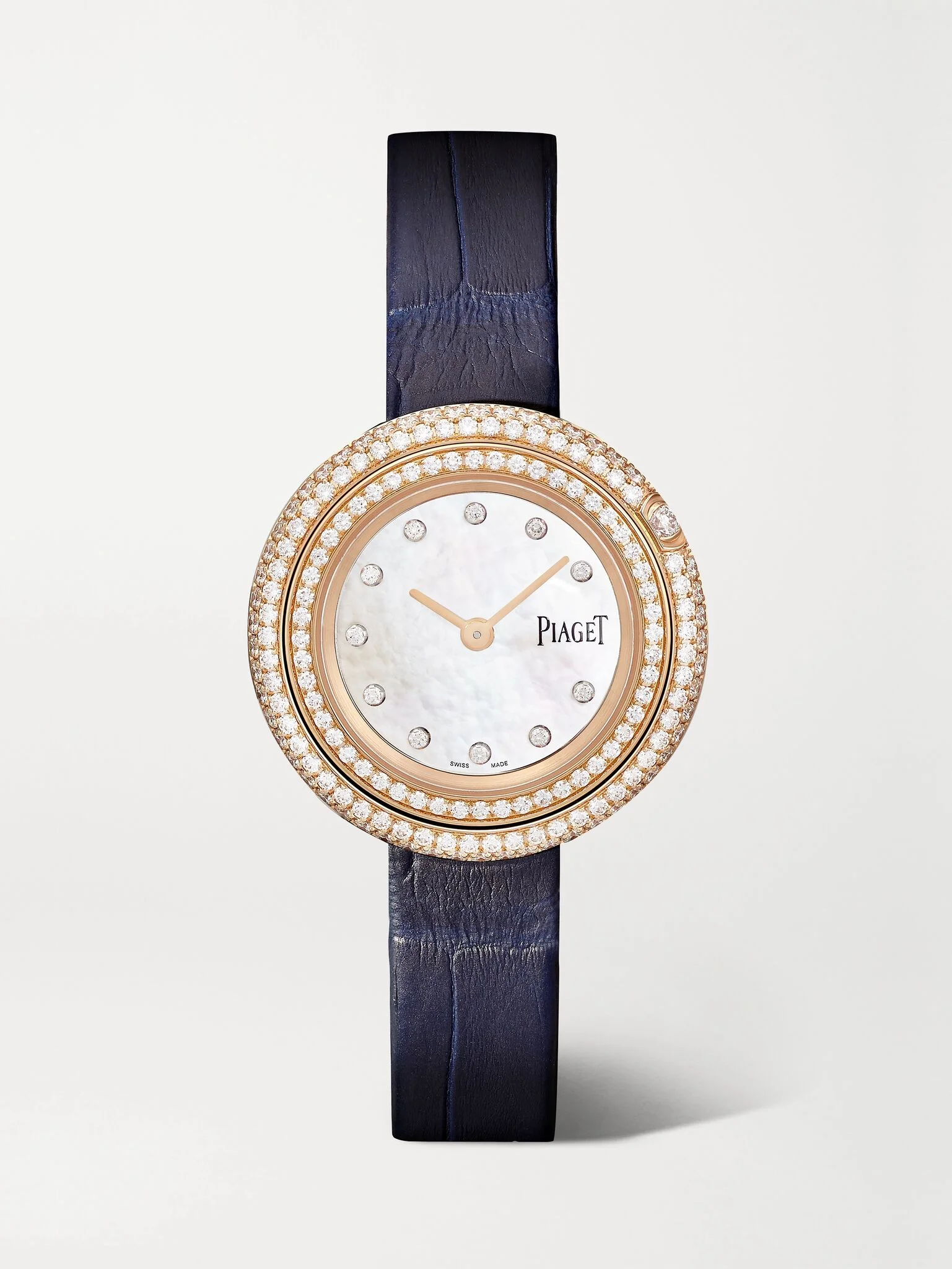 Possession 18-karat rose gold diamond watch White - 1