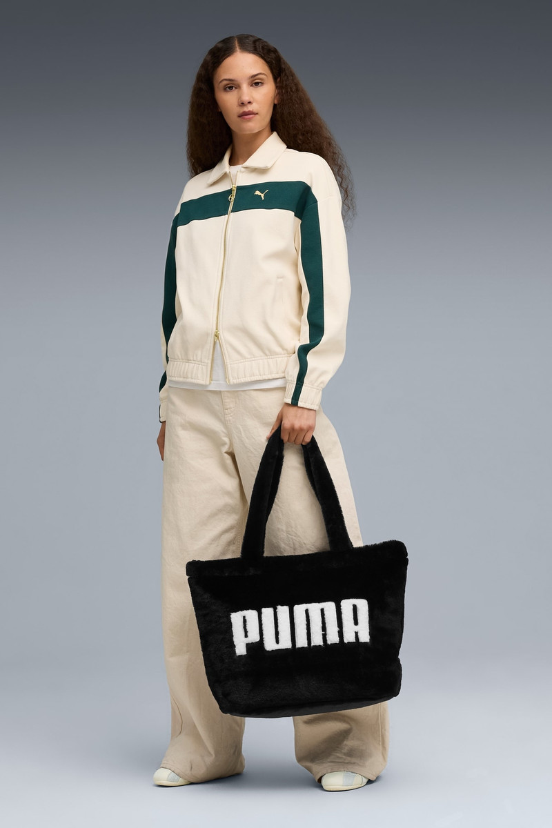 PUMA UP Faux Fur Shopper Youth outlook