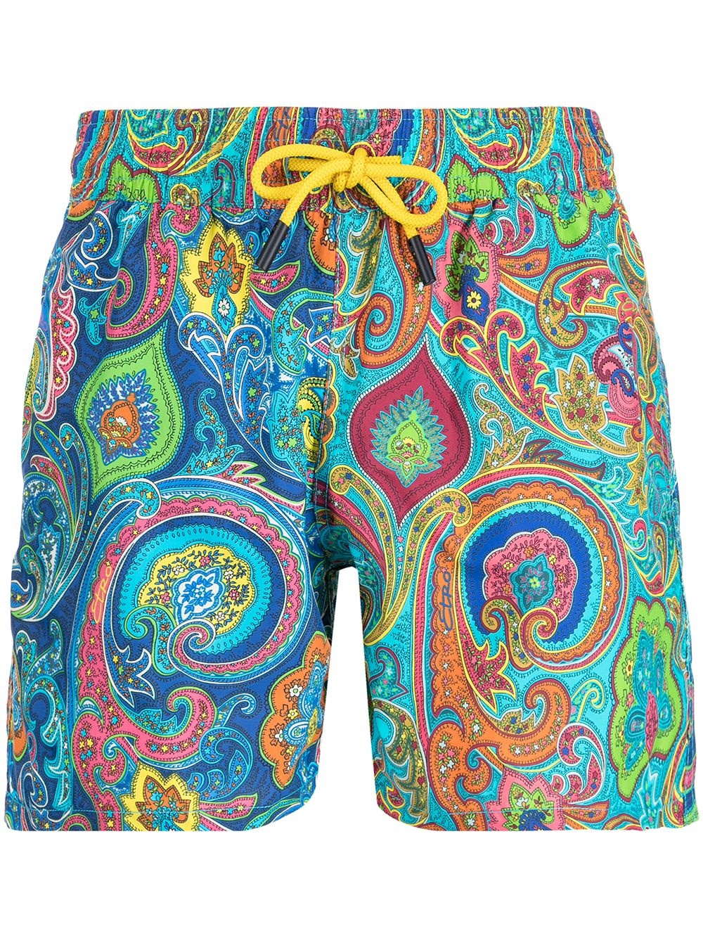 paisley-print swim shorts - 1