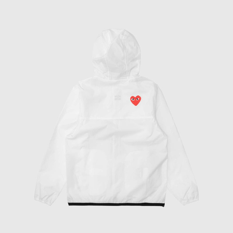 Comme des Garçons PLAY K-WAY HOODIE FULL ZIP outlook