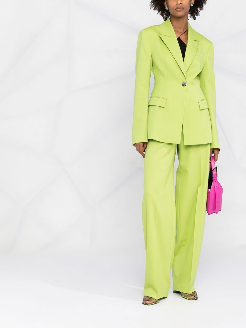 THE ATTICO single-breasted blazer outlook