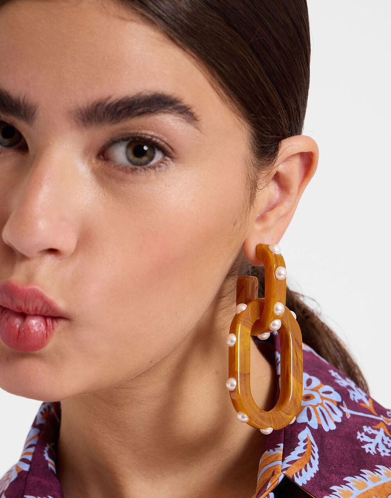 Nefertiti Double Earrings 4