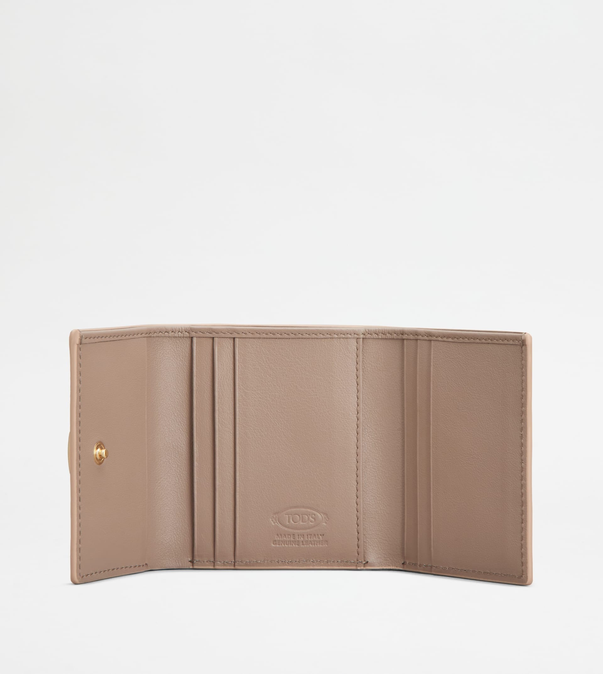 T TIMELESS WALLET IN LEATHER - PINK - 2