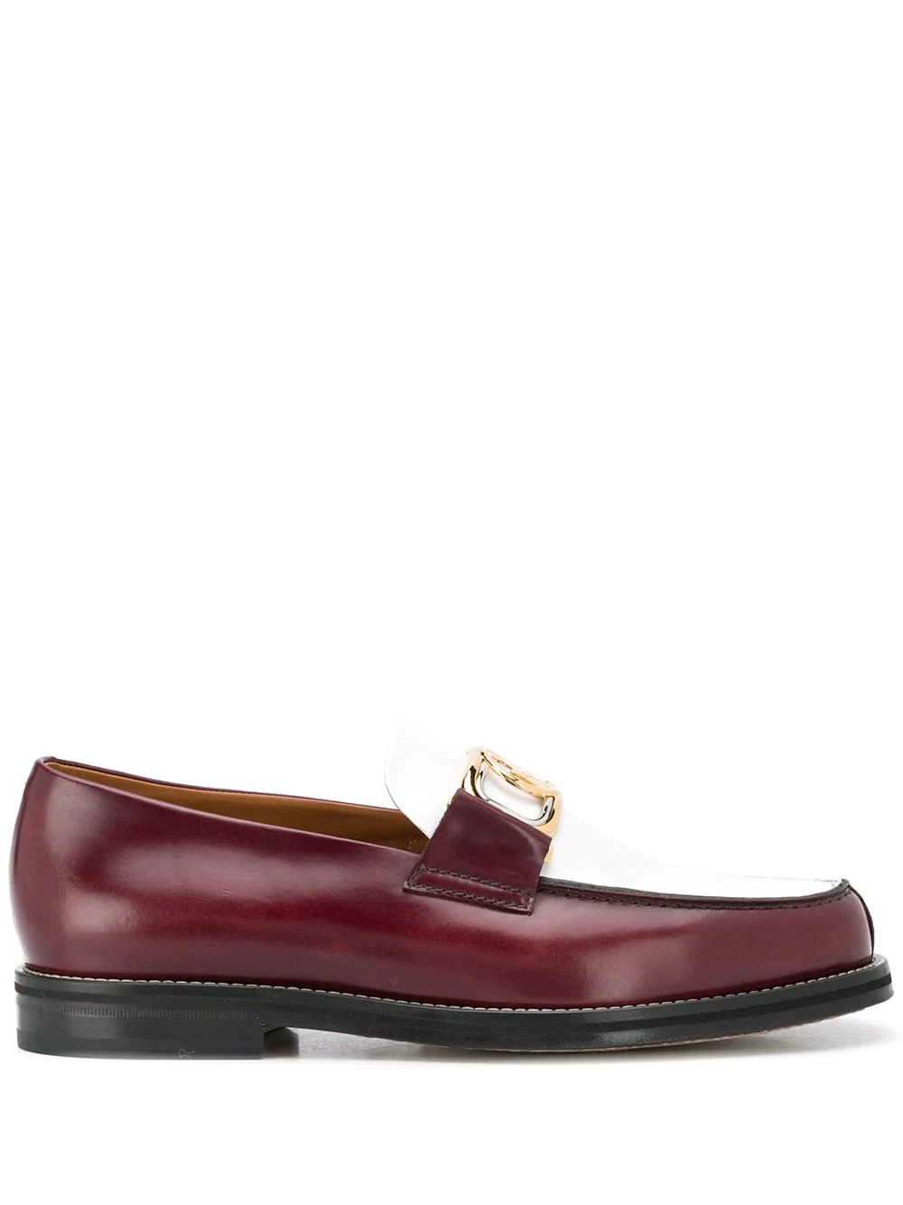 two-tone loafers - 1