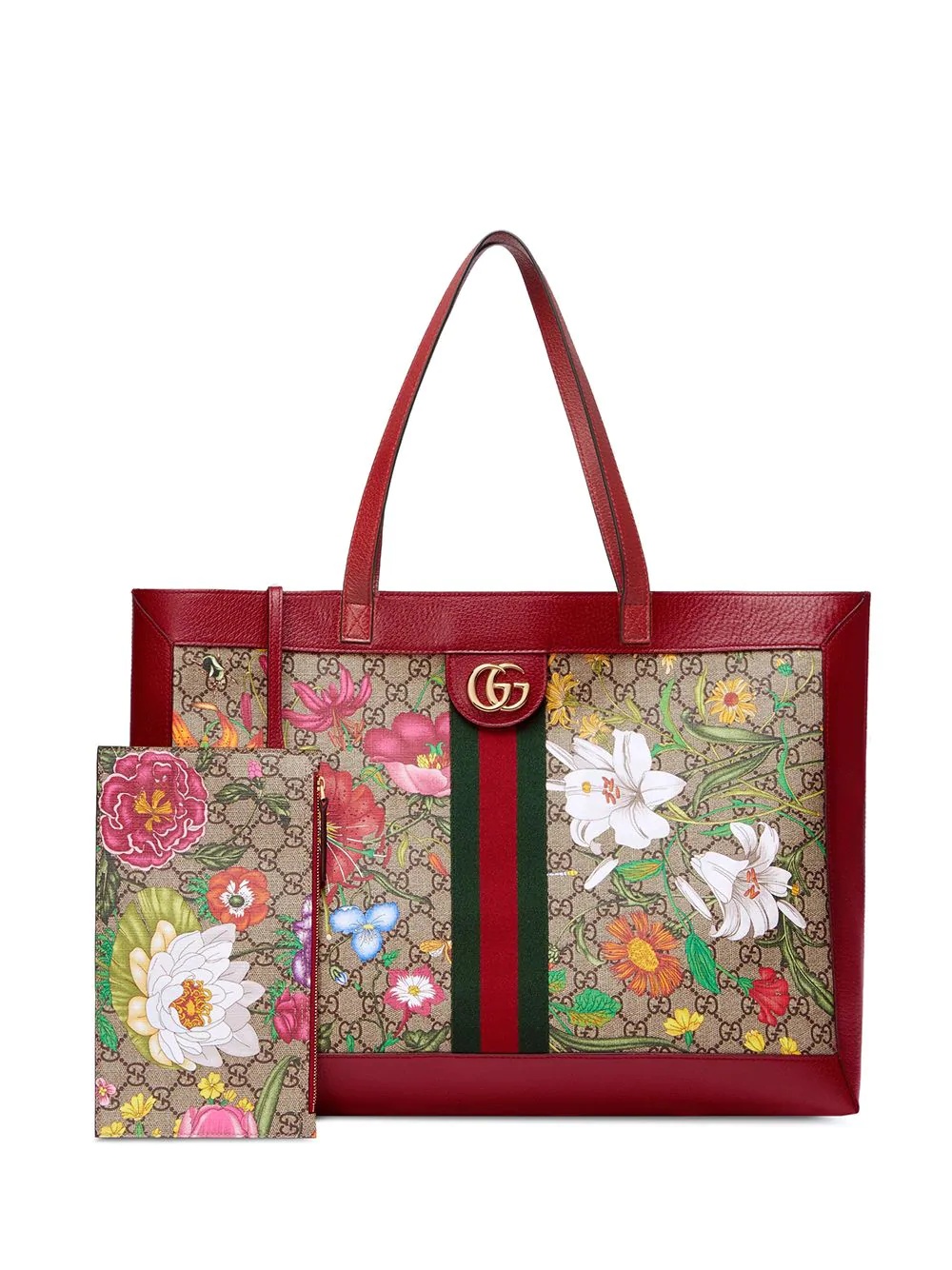 flora print tote bag - 5