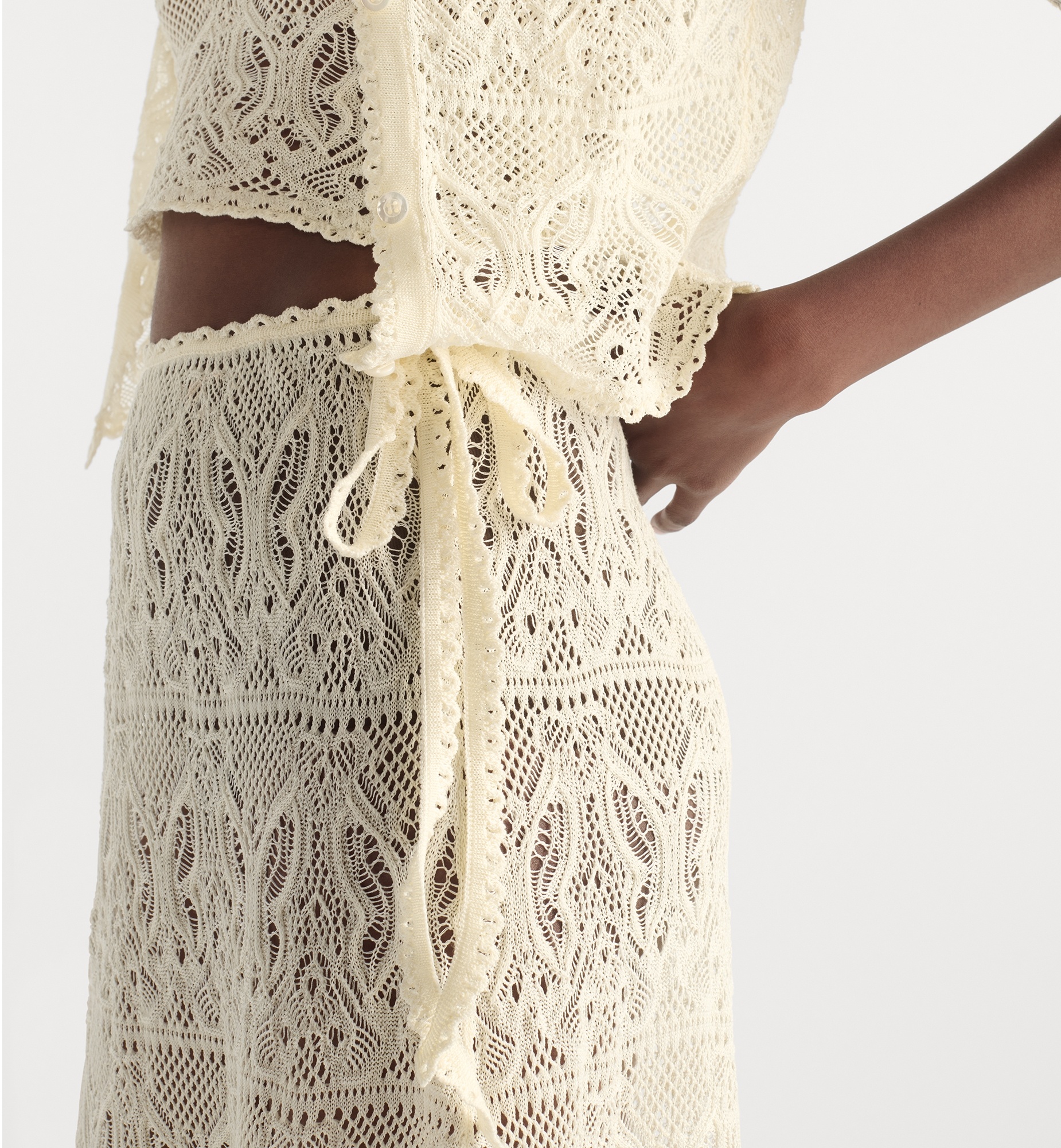 Dioriviera Mid-Length Flared Skirt - 4