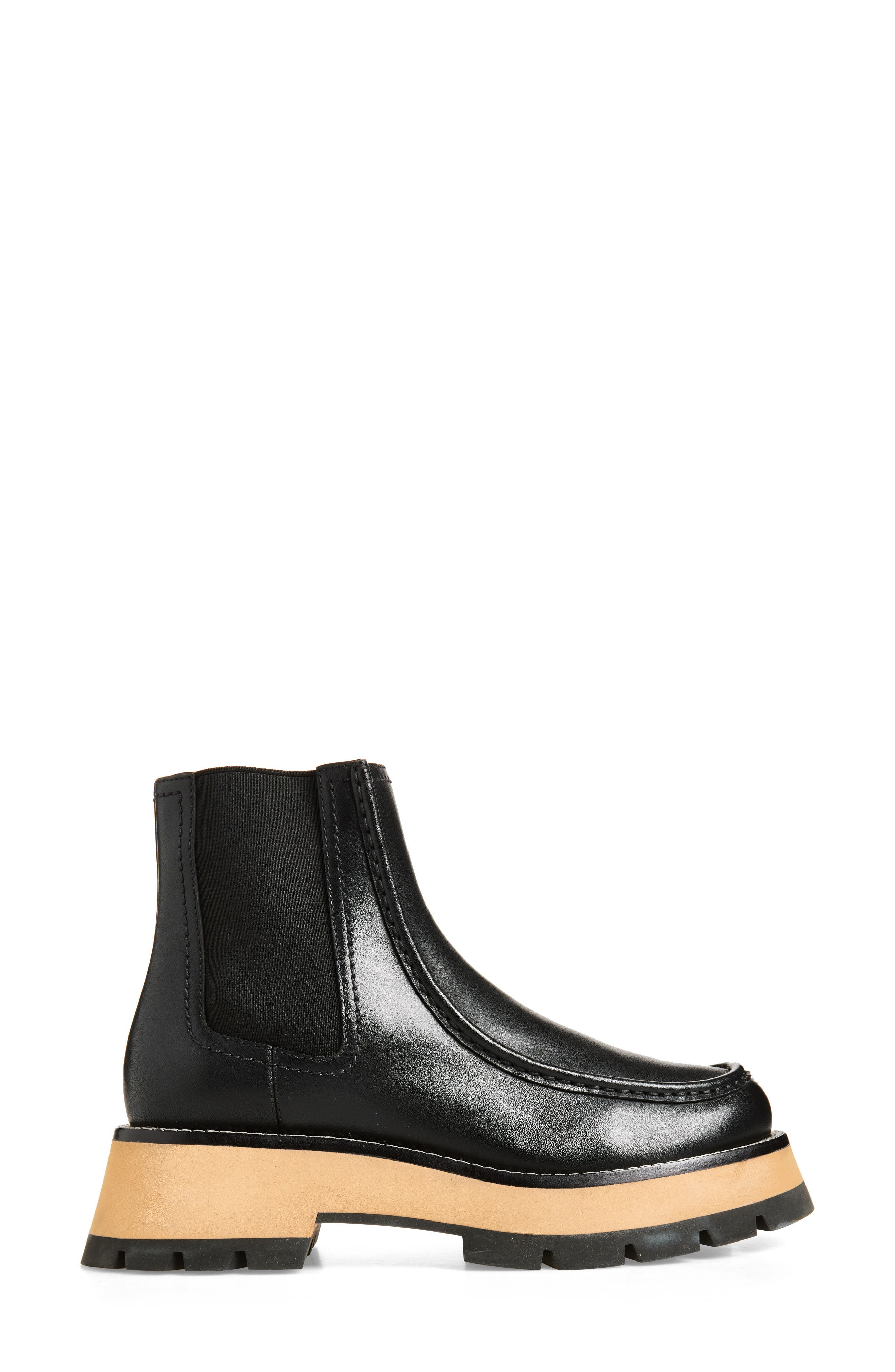 3.1 Phillip Lim Kate Lug Sole Platform Chelsea Boot in Black at Nordstrom - 3