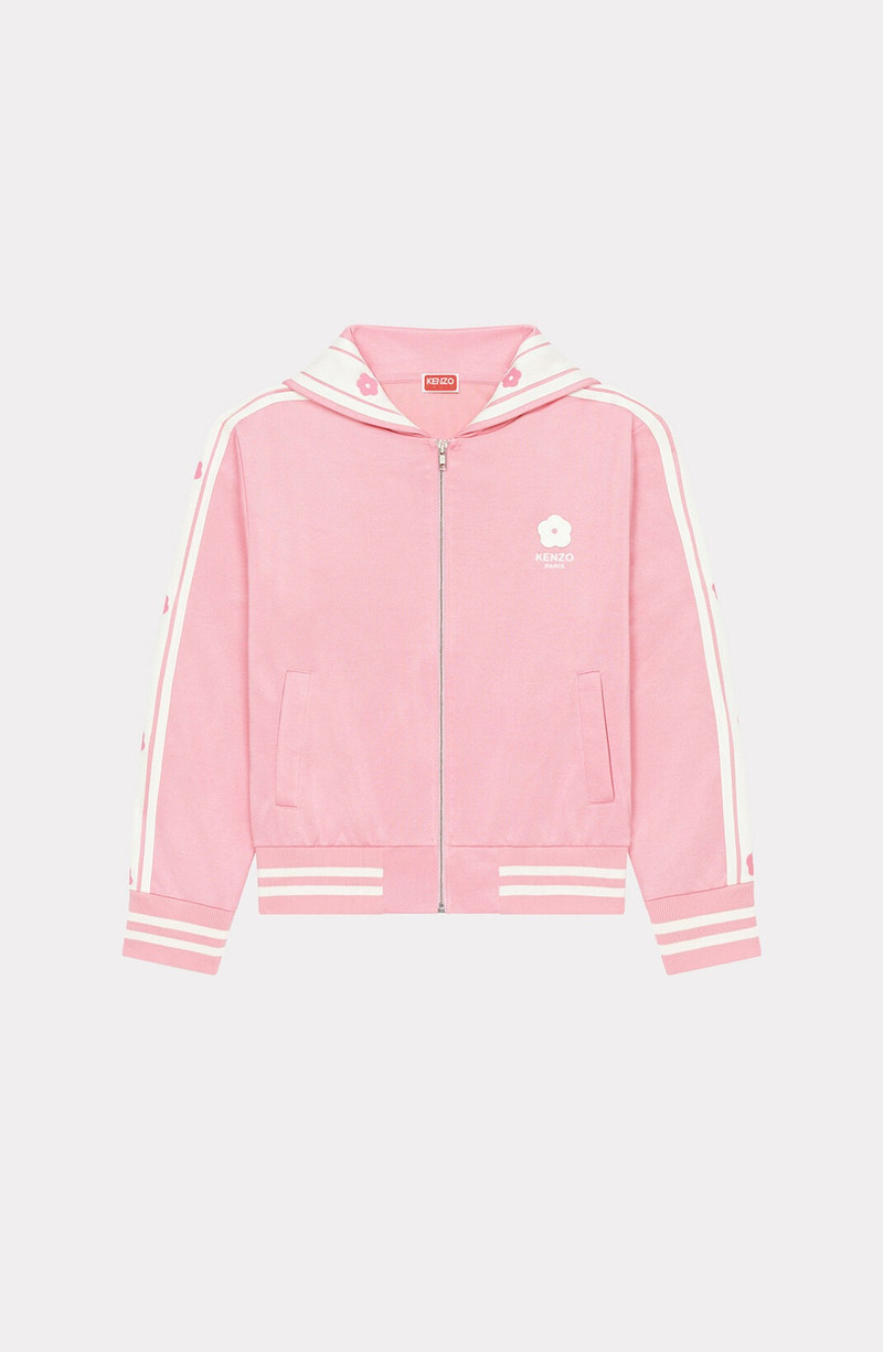 'BOKE FLOWER 2.0' zipped jacket 1
