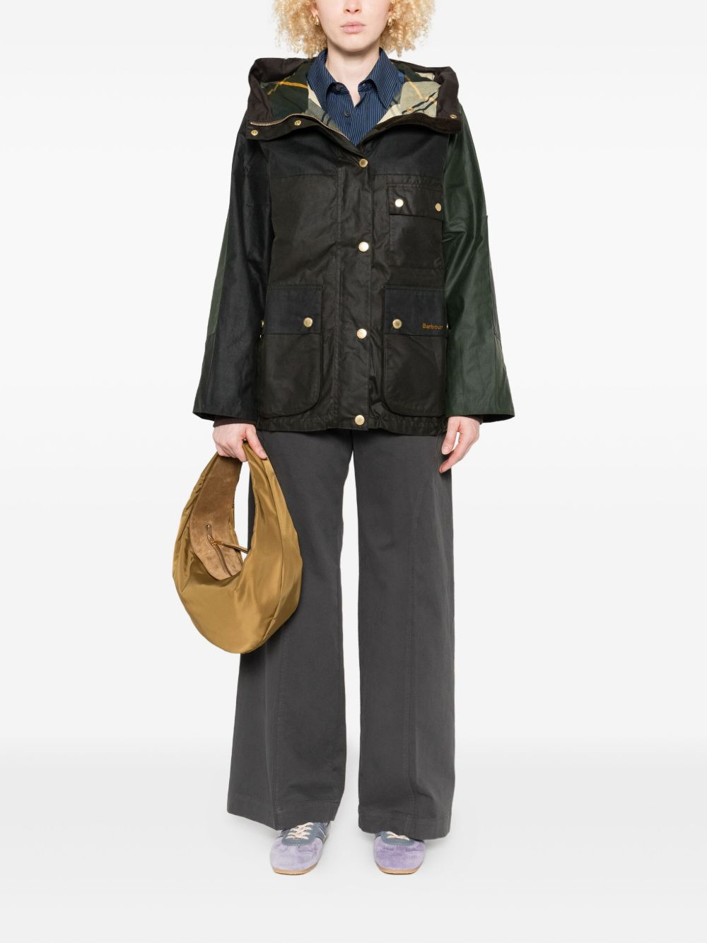 hooded cotton jacket - 2