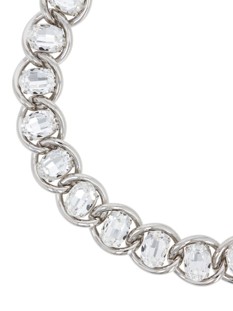 Crystal stone collar necklace - 3