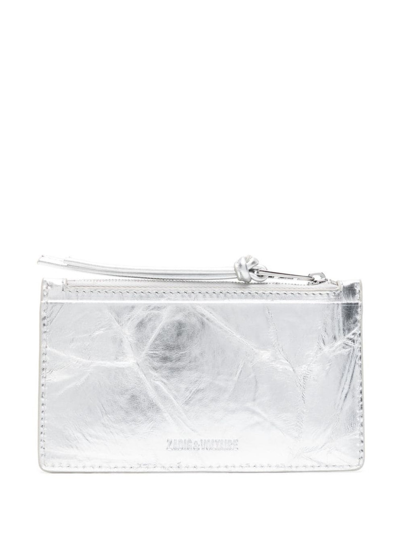 Zadig & Voltaire Long Eternal metallic coin purse outlook