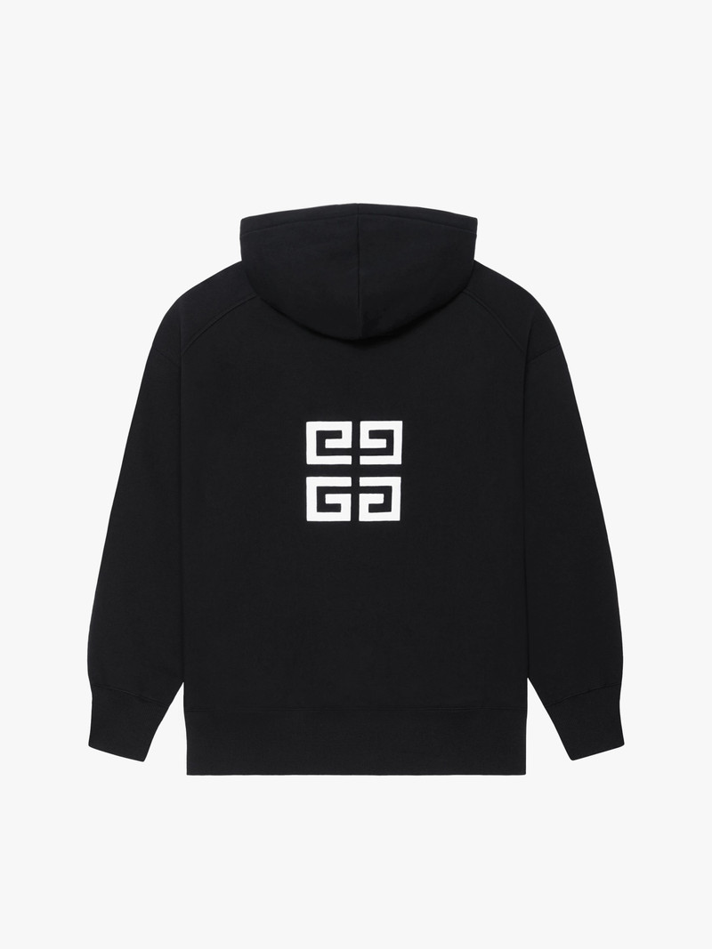Givenchy GIVENCHY 4G SLIM FIT HOODIE IN FLEECE outlook