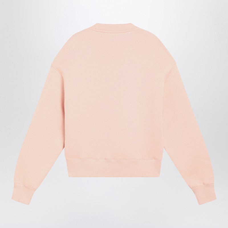 Ami Paris Blush pink Ami De Coeur sweatshirt - 2