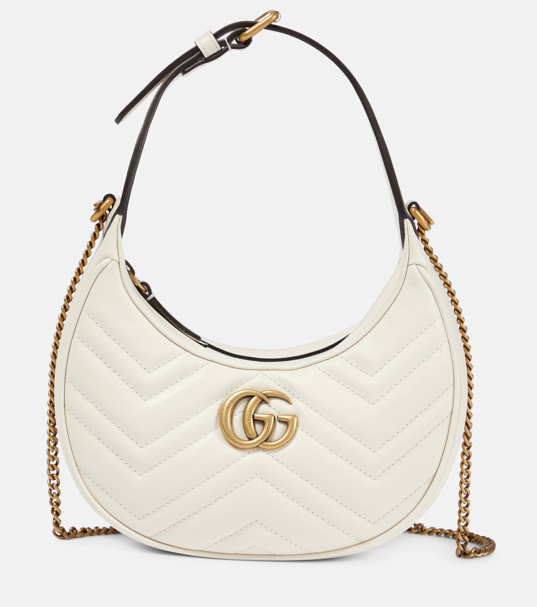 GG Marmont Mini leather shoulder bag - 1