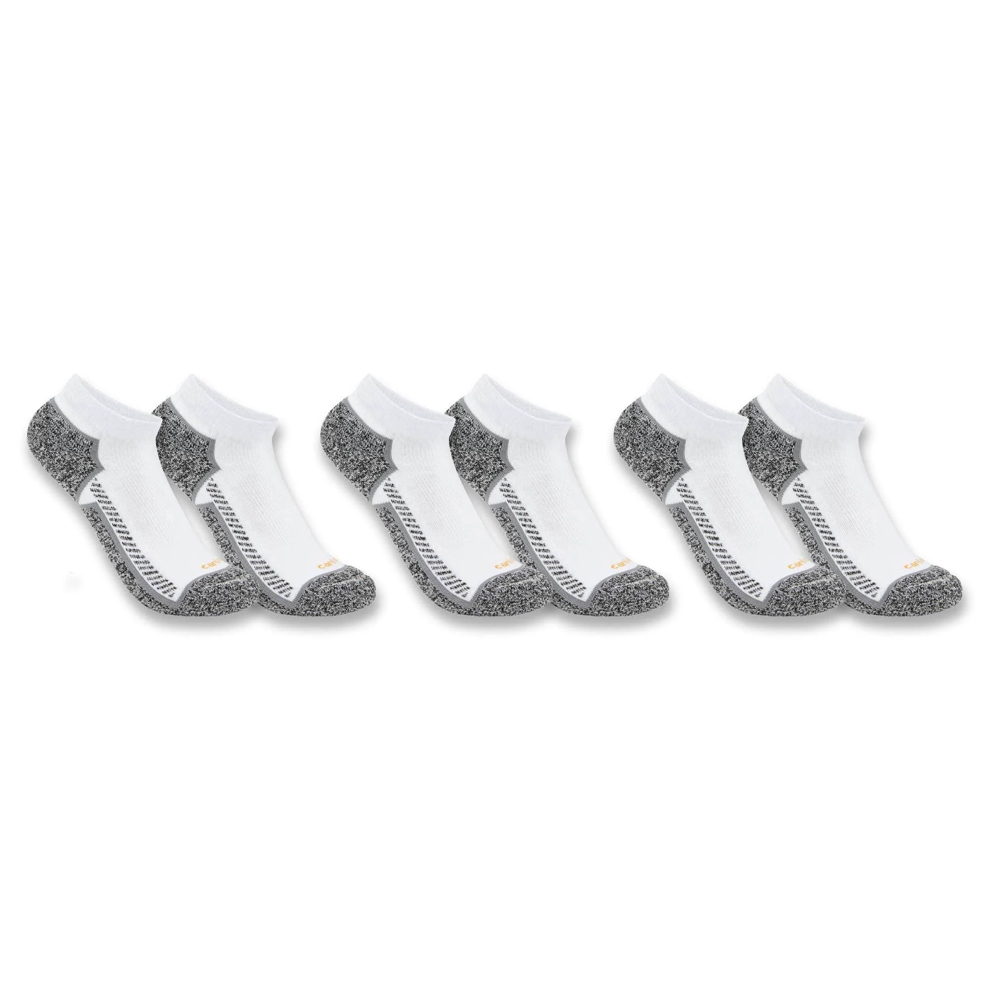 Carhartt Force® Midweight Low-Cut Sock 3-Pack - 1