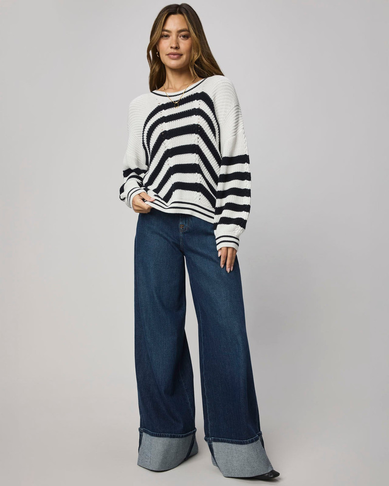 Splendid Vienna Chevron Sweater outlook