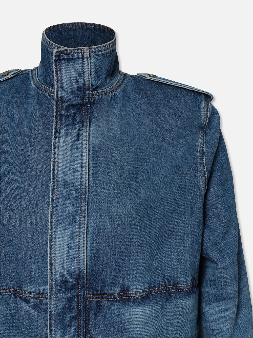 Denim Power Jacket in Luxor - 3