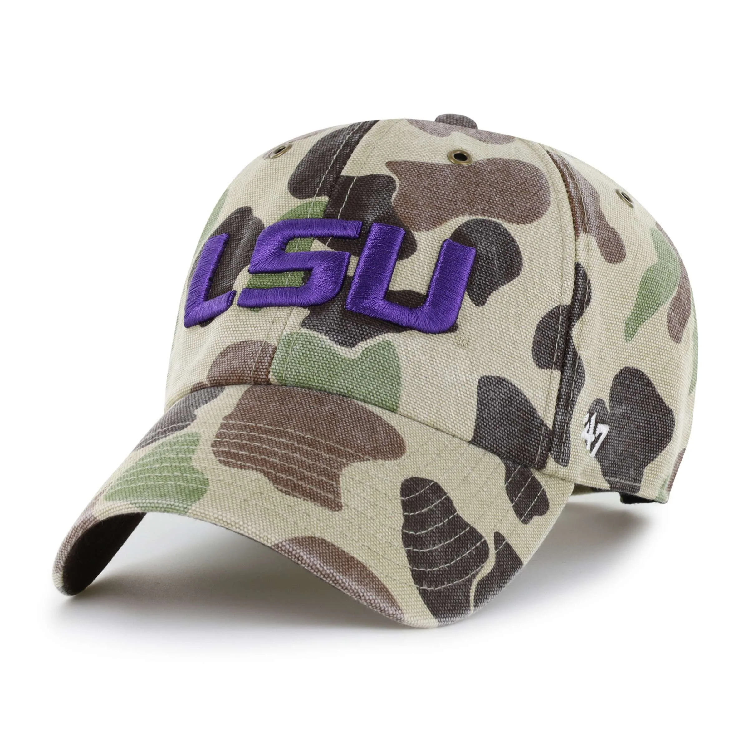 Louisiana State Tigers '47 Camo Clean Up - 1