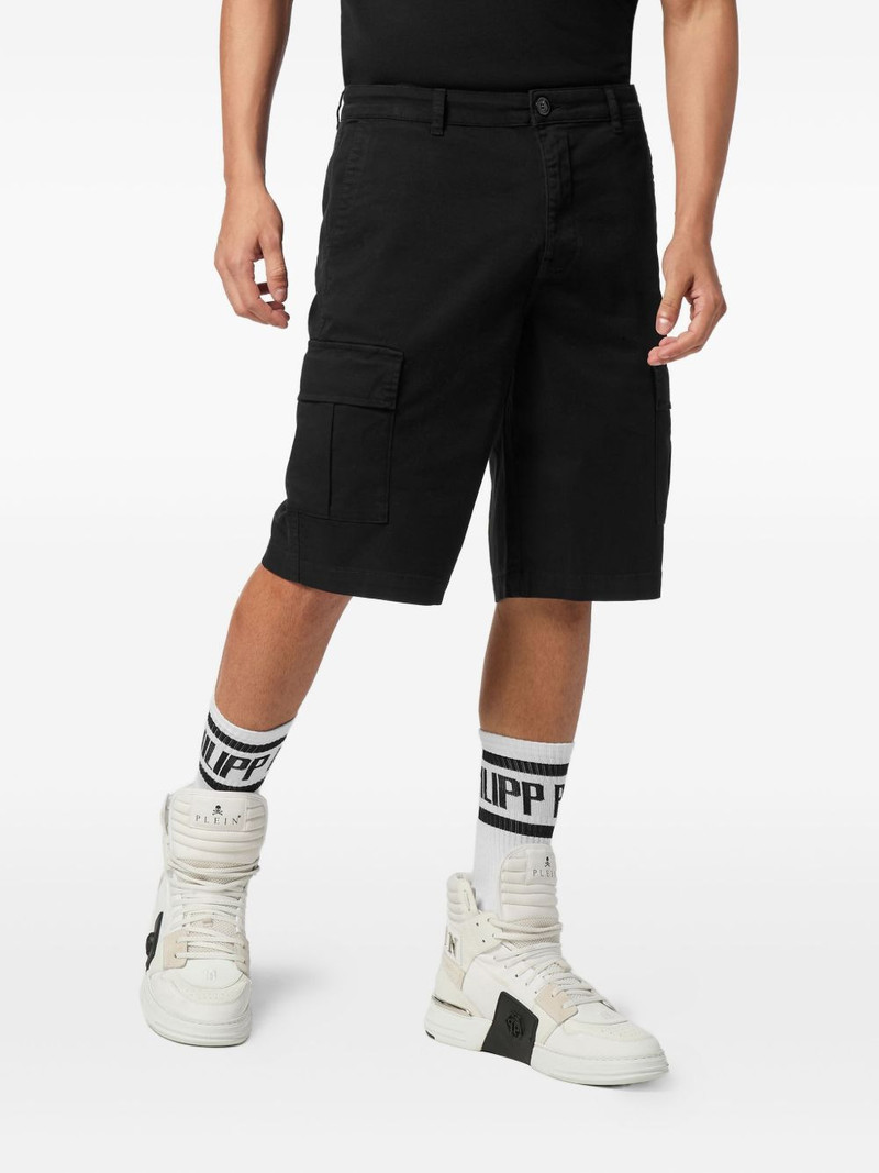PHILIPP PLEIN cargo-pockets shorts outlook