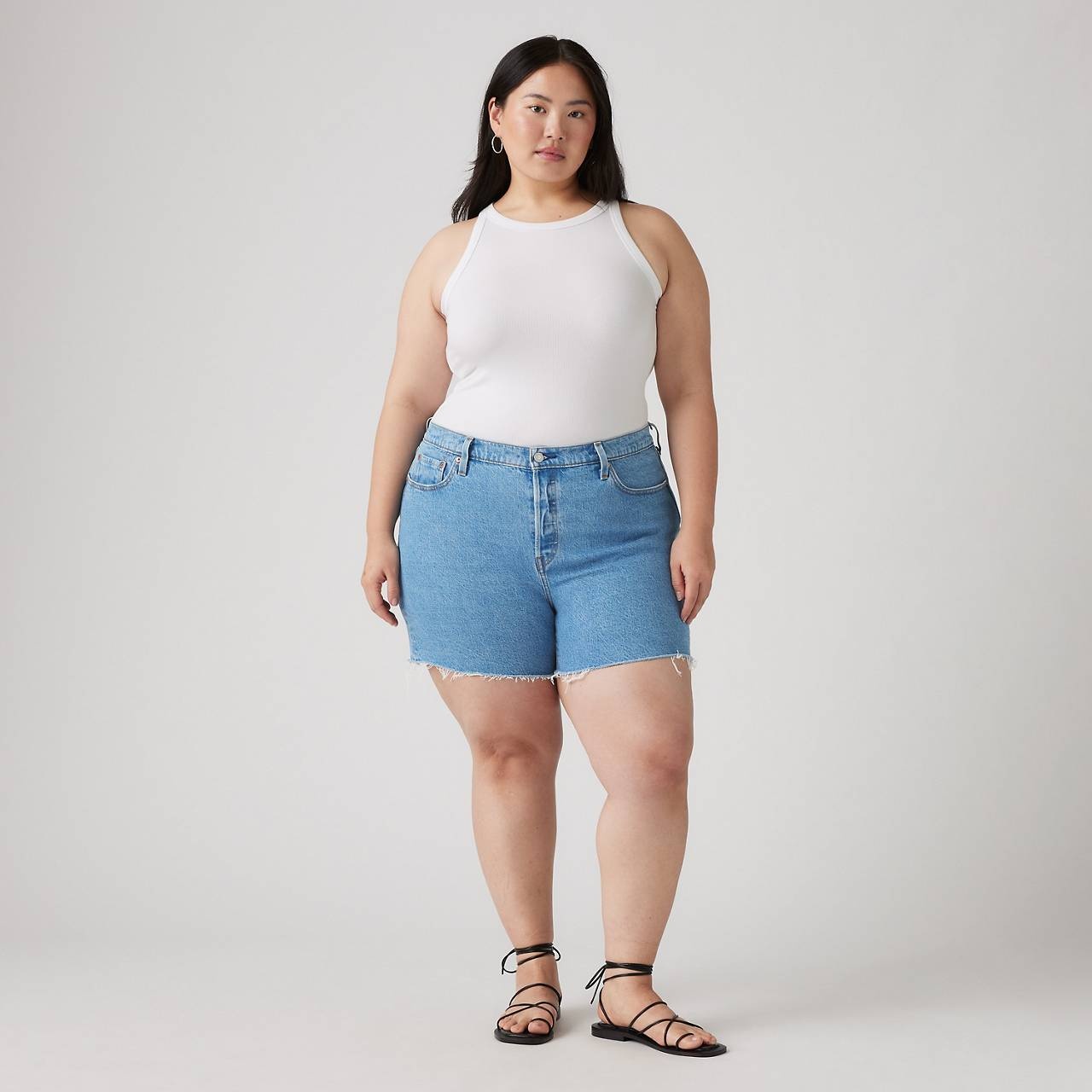 501® ORIGINAL FIT HIGH RISE WOMEN'S SHORTS (PLUS SIZE) - 2