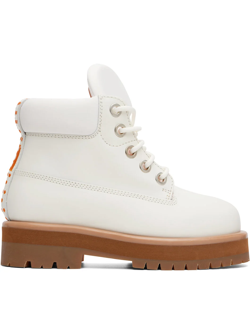 White Strada Boots - 1