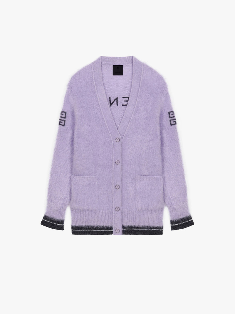 GIVENCHY 4G CARDIGAN IN BLEND MOHAIR 1