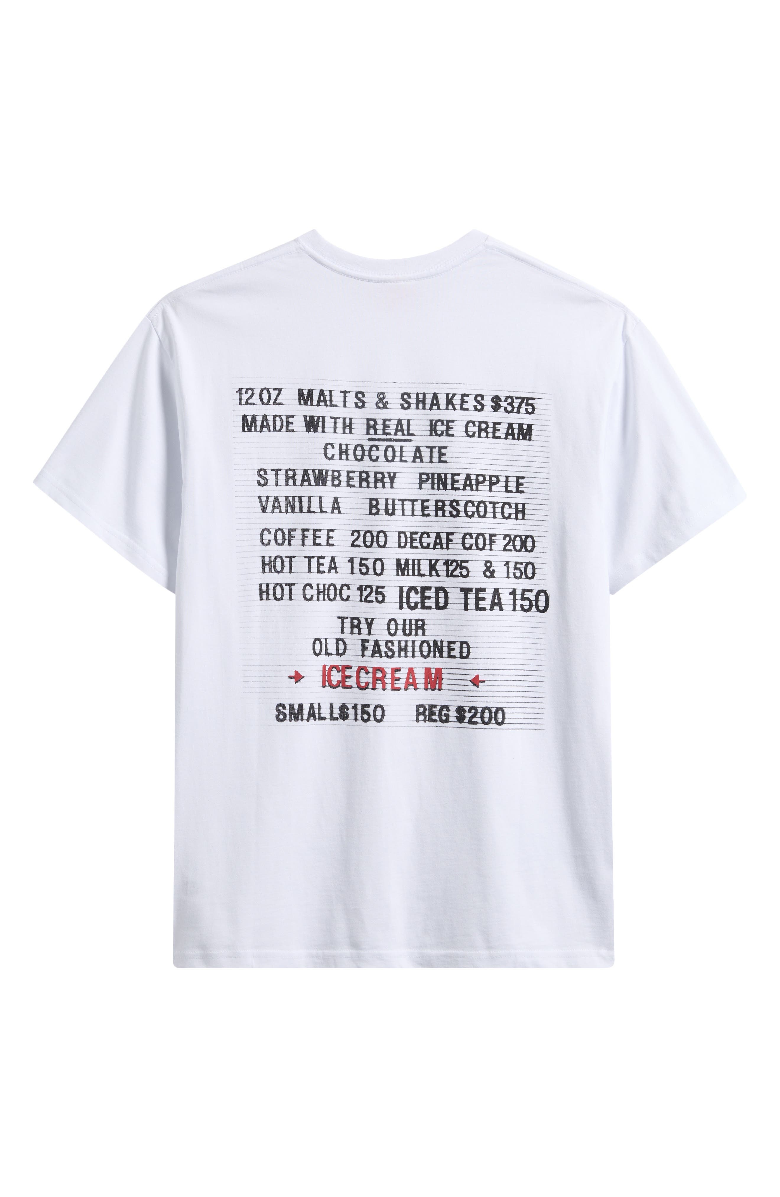 ICECREAM Dive Graphic T-Shirt in White at Nordstrom - 7