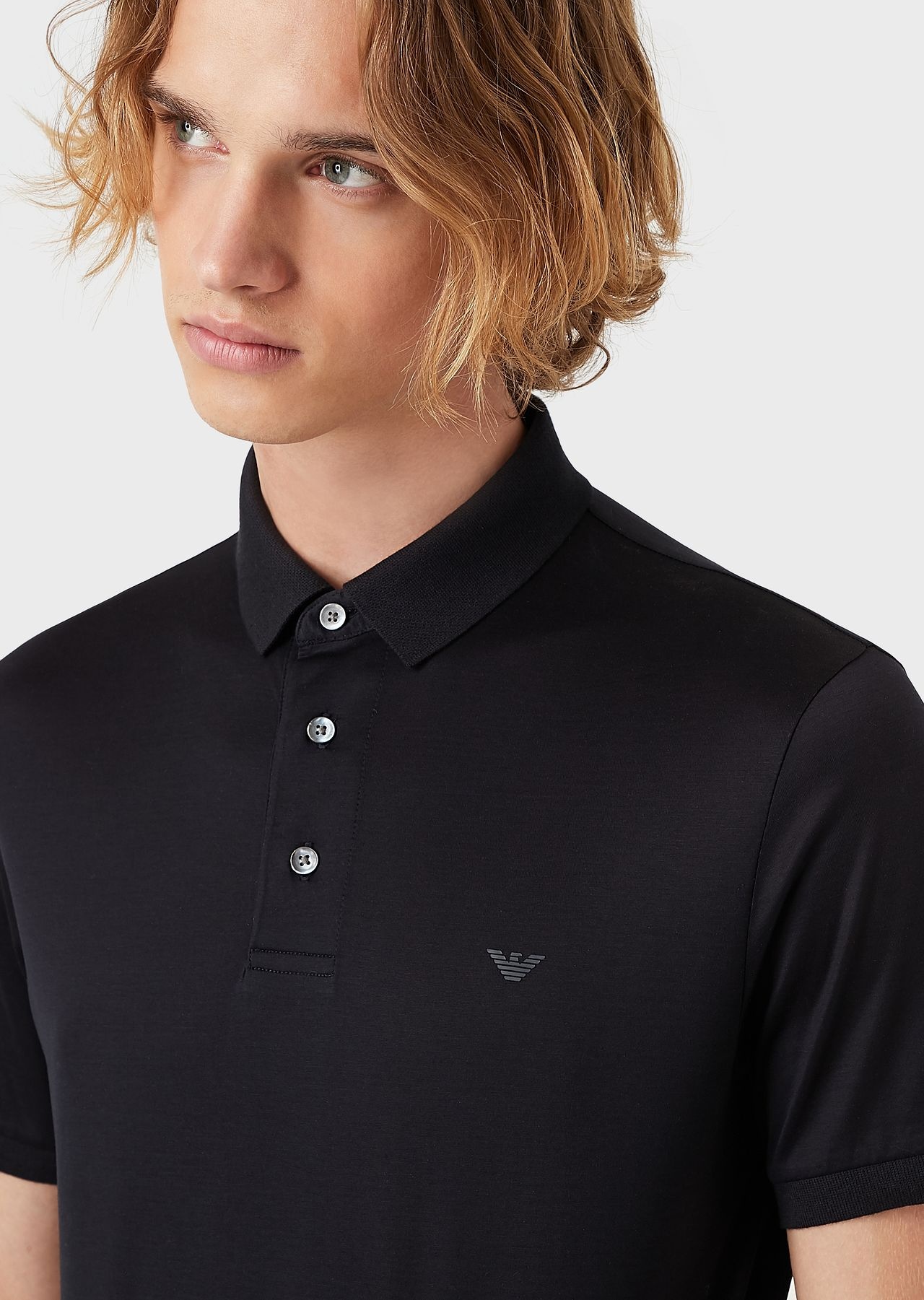 ASV Lyocell-blend jersey polo shirt - 6