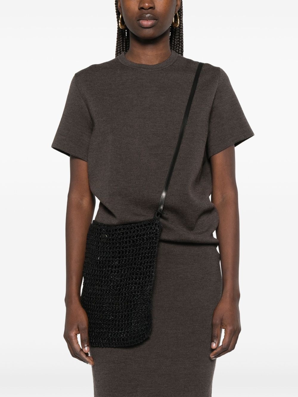 knitted shoulder bag - 2