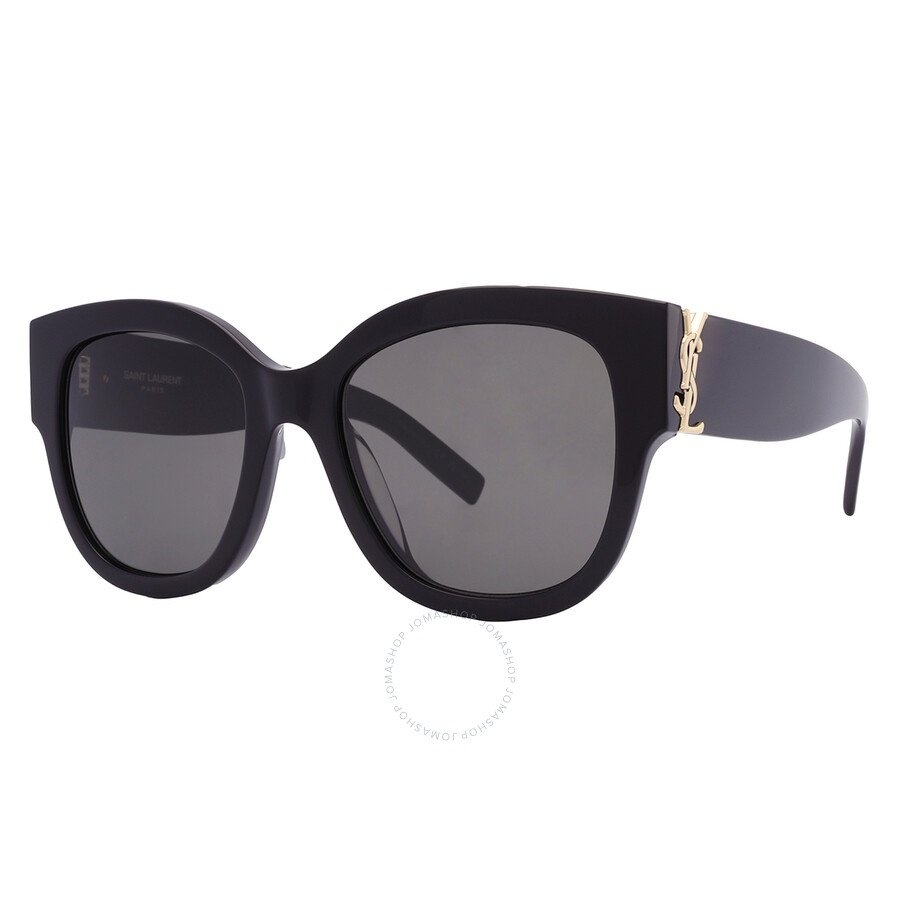 Saint Laurent Grey Butterfly Ladies Sunglasses SL M95/F 001 56 - 5