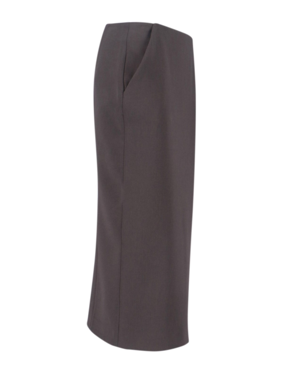 VIRGIN WOOL MIDI SKIRT - 3