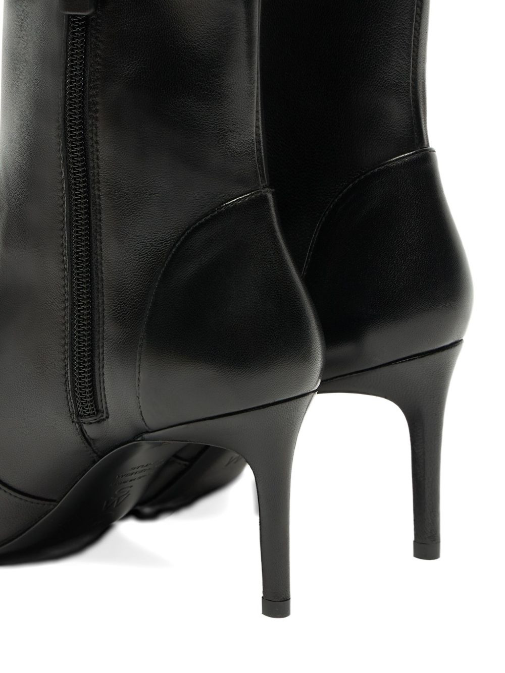 75mm Stuart Power zip-detail pointed-toe boots - 3