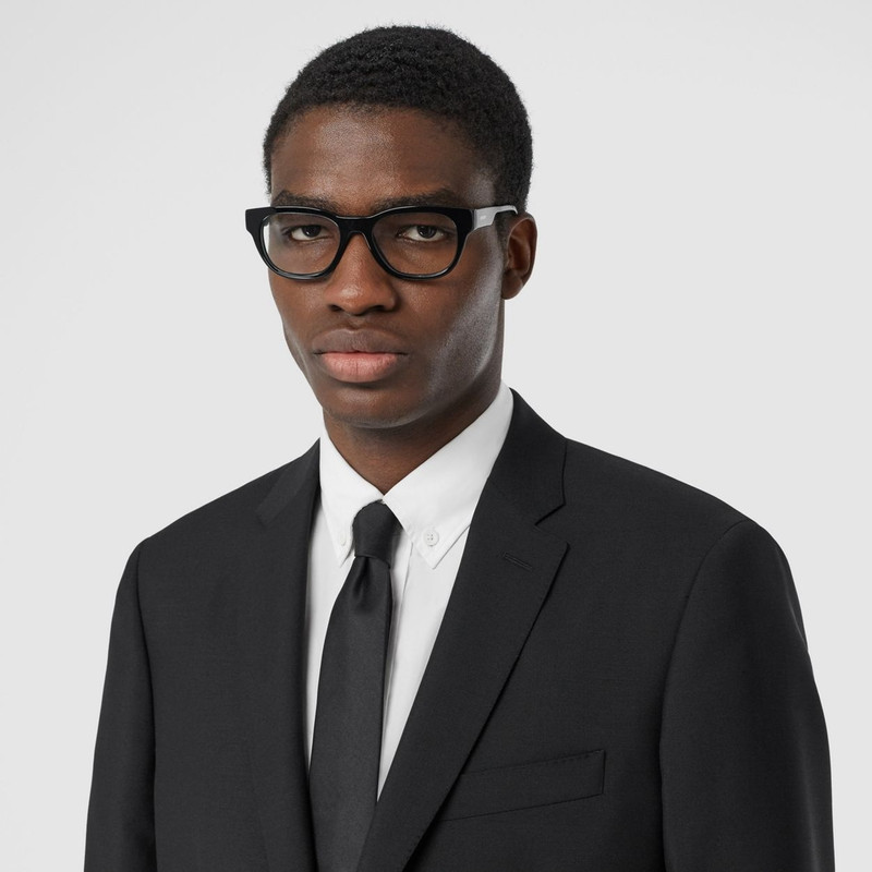 Slim Fit Wool Mohair Suit 3