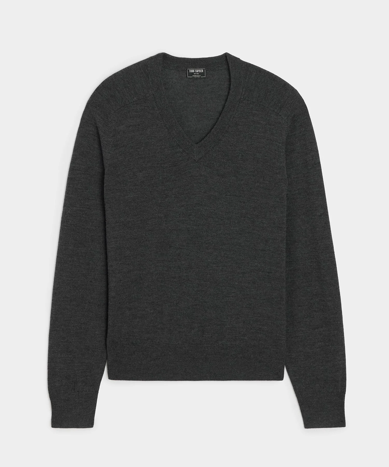 Merino V-Neck Sweater - 1
