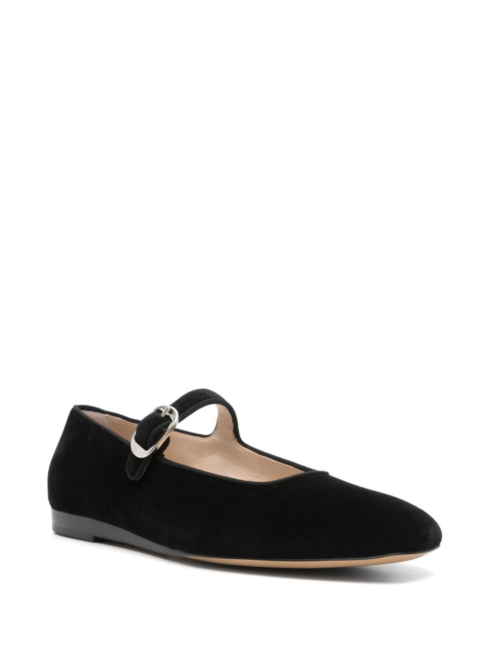 velvet ballet flats - 2