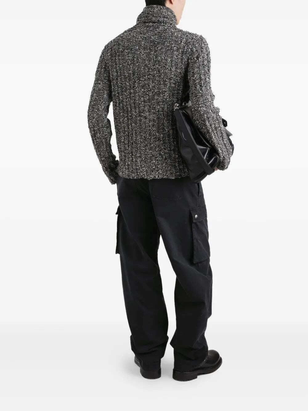 Long Sleeve Turtle-Neck Sweater - 4