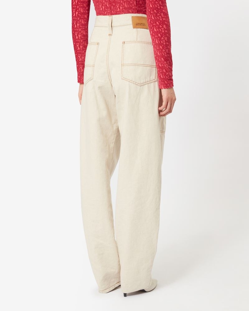 FANNY DENIM TROUSERS - 5