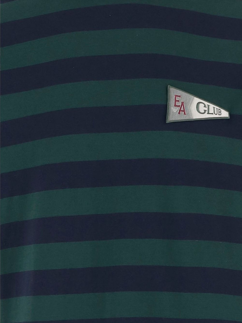 Eagle Club striped T-shirt 3