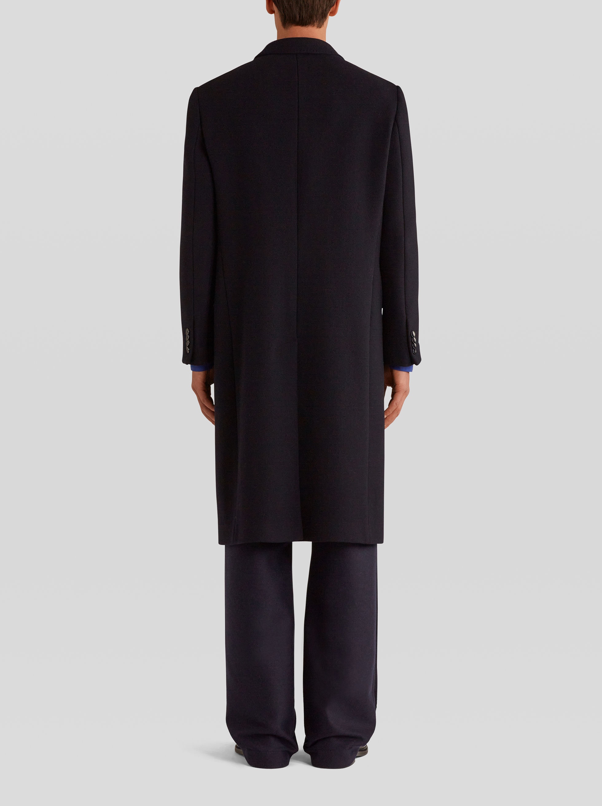 SEMI-TRADITIONAL COAT WITH PATCH - 5