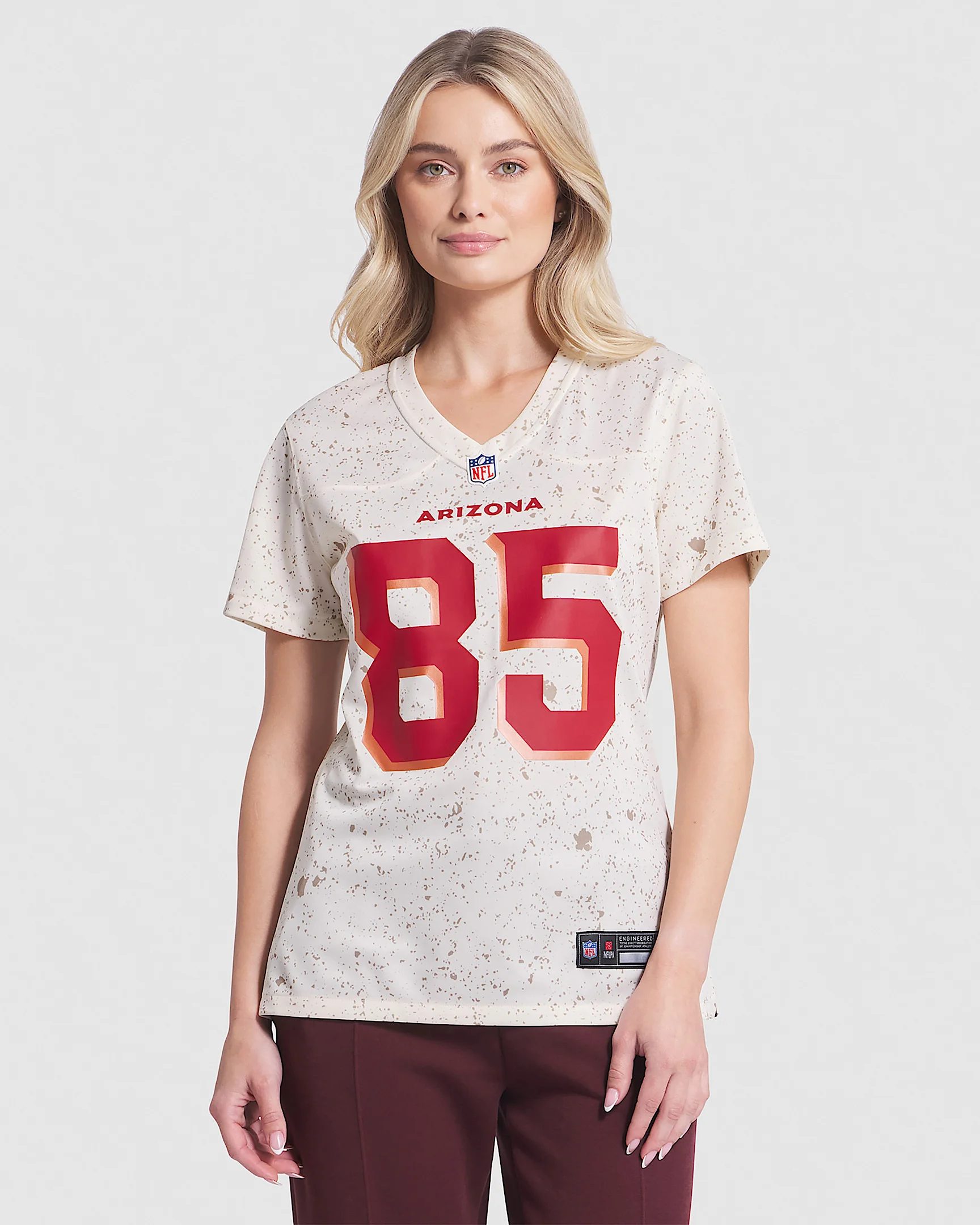Trey McBride Arizona Cardinals Rivalries Collection Women’s Nike NFL Game Jersey - 1