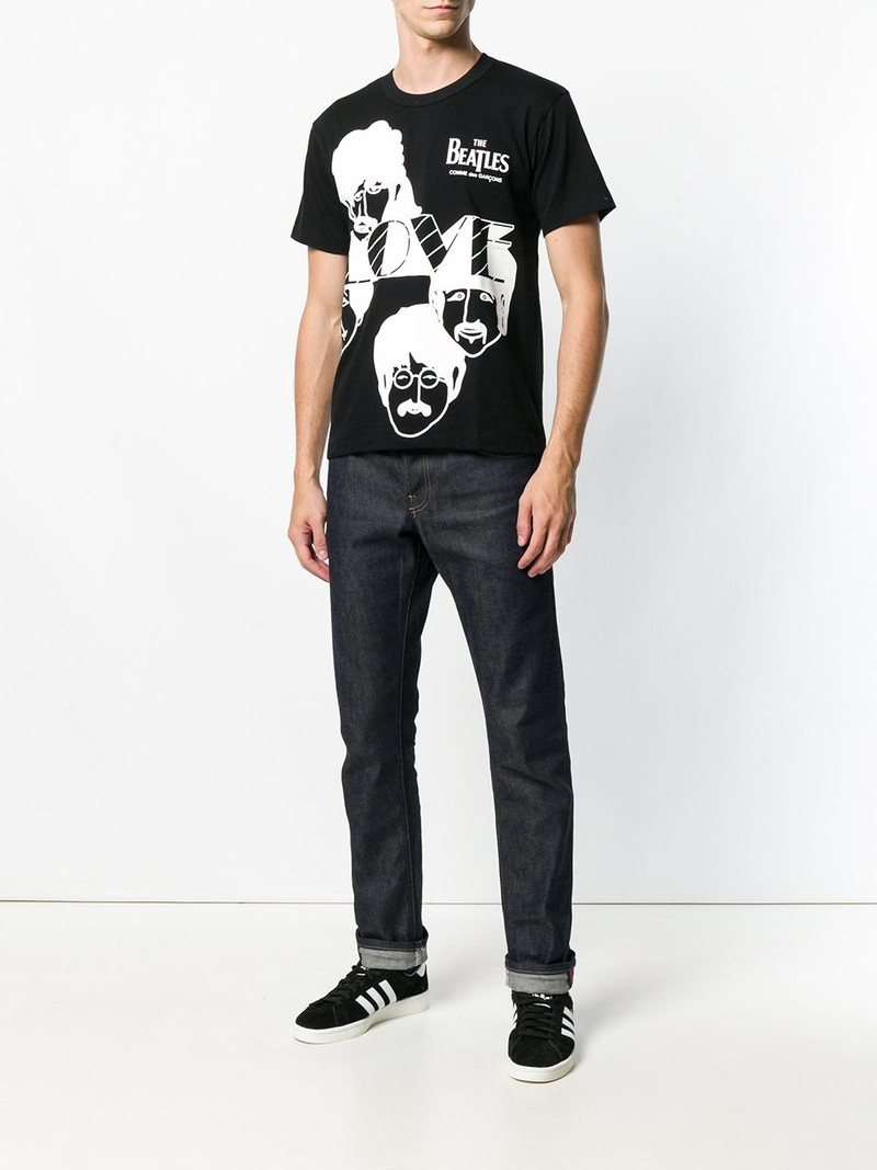 Comme Des Garçons The Beatles T-shirt outlook