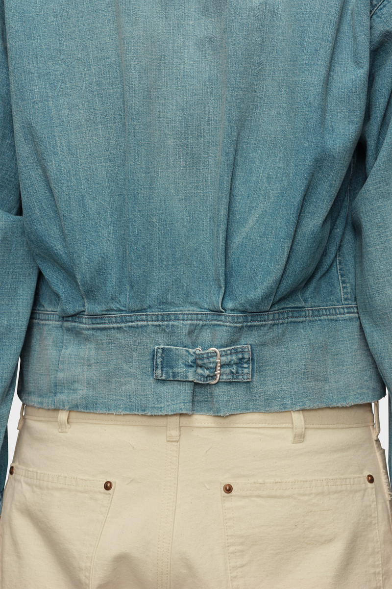 Denim caban jacket 5
