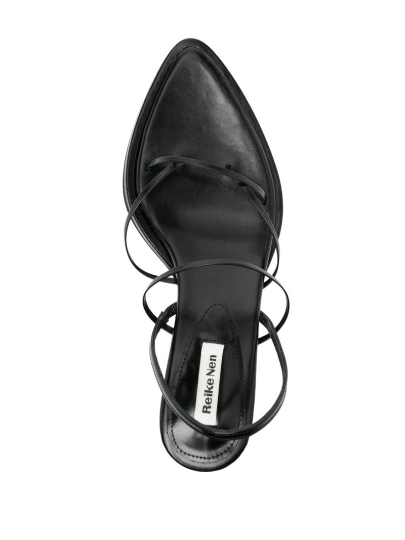 Garo 60mm leather slingback sandals 4