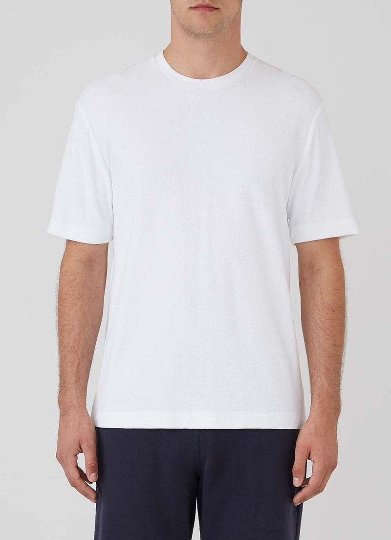Sunspel Organic Cotton Towelling Relaxed Fit T‑shirt outlook