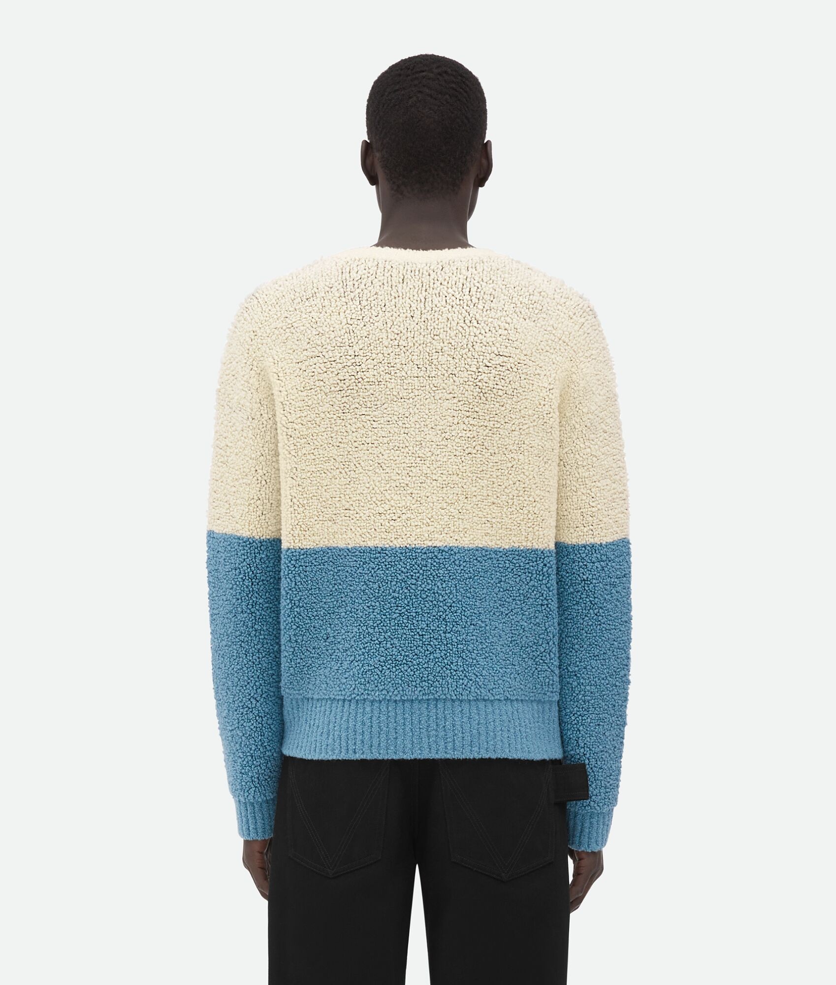 Heavy Wool Jacquard John John Sweater - 3
