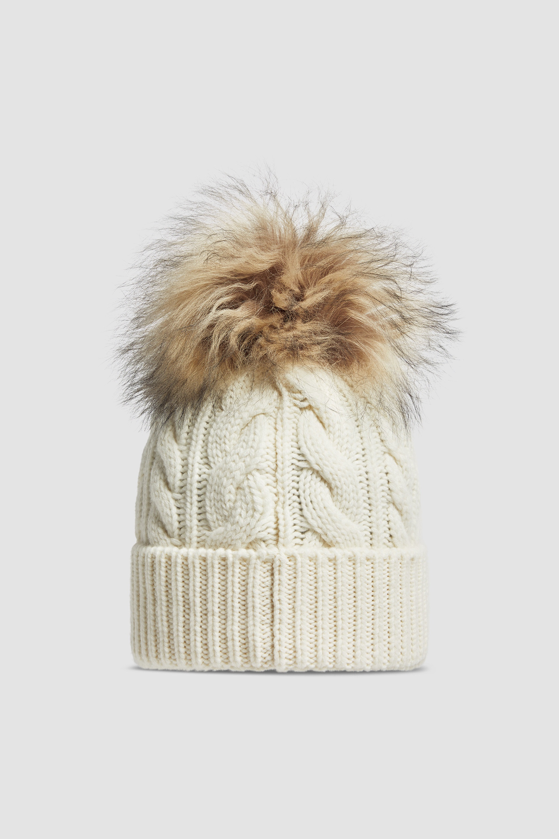 Wool & Cashmere Beanie With Pom Pom - 4