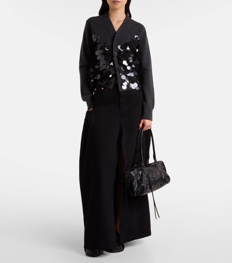 sacai Denim maxi skirt outlook